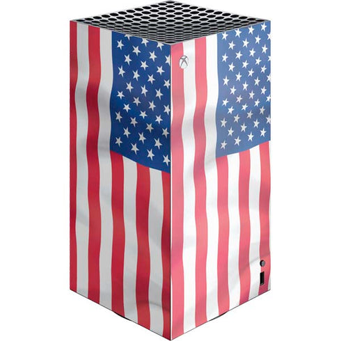 USA Flag XBox Series X Digital Edition Console Skin